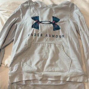 Under Armour Gray Hoodie with Logo